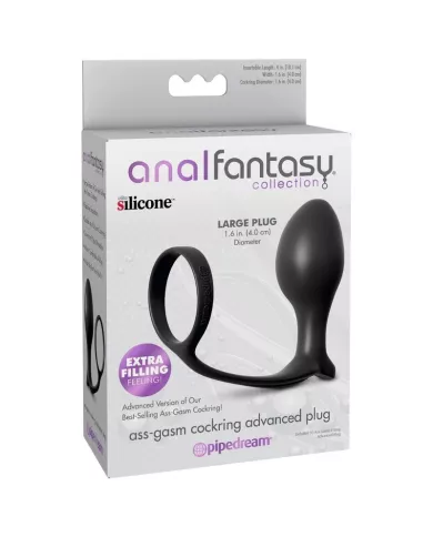 ANAL FANTASY - COLLECTION ASS-GASM ADVANCED ANNEAU AVEC PLUG ANAL ANAL FANTASY - COLLECTION ASS-GASM ADVANCED ANNEAU AVEC PLUG ANAL