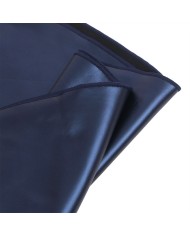 SUBBLIME - 955427 ROBE À BRETELLES EN CUIR BLEU L/XL