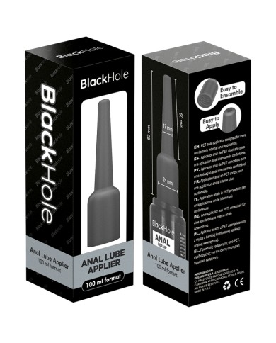 BLACK HOLE - APPLICATEUR DE LUBRIFIANT ANAL TAILLE L 100 ML