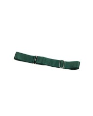 SUBBLIME - 955441 ROBE À BRETELLES EN CUIR VERT L/XL