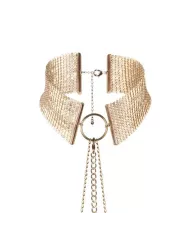 BIJOUX - DÉSIR MÉTALLIQUE COLLIER MÉTALLISÉ DORÉ BIJOUX - DÉSIR MÉTALLIQUE COLLIER MÉTALLISÉ DORÉ