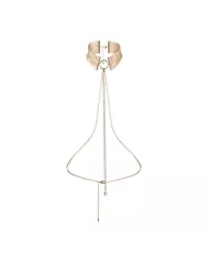 BIJOUX - DÉSIR MÉTALLIQUE COLLIER MÉTALLISÉ DORÉ BIJOUX - DÉSIR MÉTALLIQUE COLLIER MÉTALLISÉ DORÉ