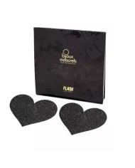 BIJOUX - INDISCRETS FLASH COEUR NOIR COUPES DE TAMELON BIJOUX - INDISCRETS FLASH COEUR NOIR COUPES DE TAMELON