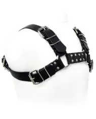 LEATHER BODY - HARNAIS BULL DOG NOIR LEATHER BODY - HARNAIS BULL DOG NOIR