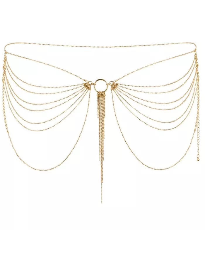 BIJOUX - MAGNIFIQUE BIJOU CHAÎNE MÉTAL POUR TAILLE DORÉE BIJOUX - MAGNIFIQUE BIJOU CHAÎNE MÉTAL POUR TAILLE DORÉE