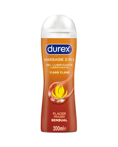 DUREX - GEL LUBRIFIANT DE MASSAGE SENSUEL YLANG YLANG 200 ML