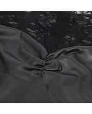 SUBBLIME - 955595 ROBE À MANCHES LONGUES AVEC DENTELLE NOIRE S/M