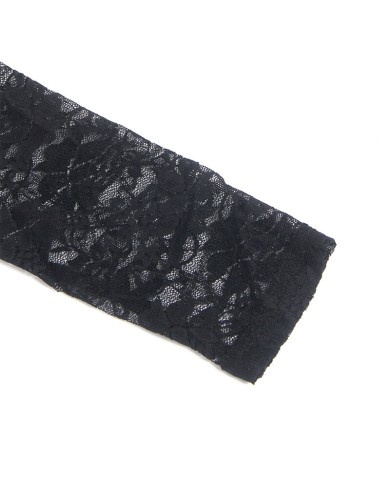 SUBBLIME - 955601 ROBE À MANCHES LONGUES AVEC DENTELLE NOIRE L/XL