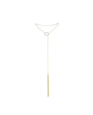 BIJOUX - MAGNIFIQUE COLLIER EN MÉTAL FRANGES DORÉES BIJOUX - MAGNIFIQUE COLLIER EN MÉTAL FRANGES DORÉES