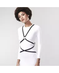 BIJOUX INDISCRETS MAZE - HARNAIS MULTI-VOIES NOIR BIJOUX INDISCRETS MAZE - HARNAIS MULTI-VOIES NOIR