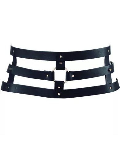 BIJOUX - INDISCRETS CEINTURE LABYRINTHE AVEC BRACELET NOIR