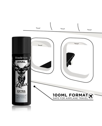 BLACK HOLE - GEL SILICONE DILATATION ANALE 100 ML