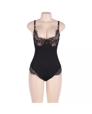 SUBBLIME - QUEEN PLUS TEDDY AVEC CLAIRS ET FRANGES NOIR SUBBLIME - QUEEN PLUS TEDDY AVEC CLAIRS ET FRANGES NOIR