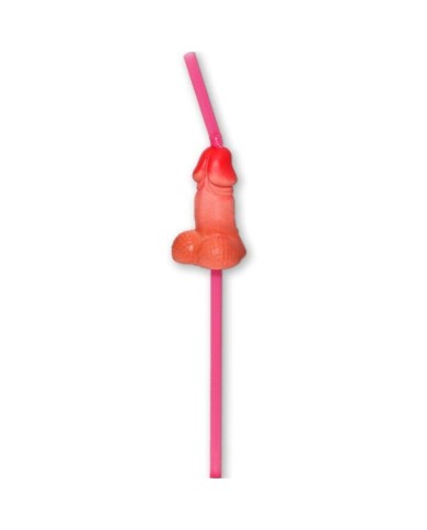 DIABLO PICANTE - SACHET DE 5 PAILLES NATURELLES GROS PÉNIS