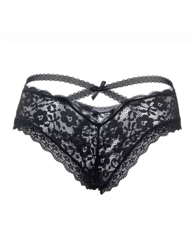 QUEEN LINGERIE - CULOTTE DENTELLE FLORALE S/M