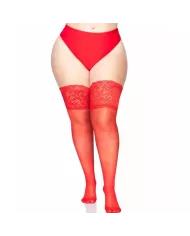 LEG AVENUE - STAY UPS SHEER CUISSE HAUT GRANDE TAILLE
