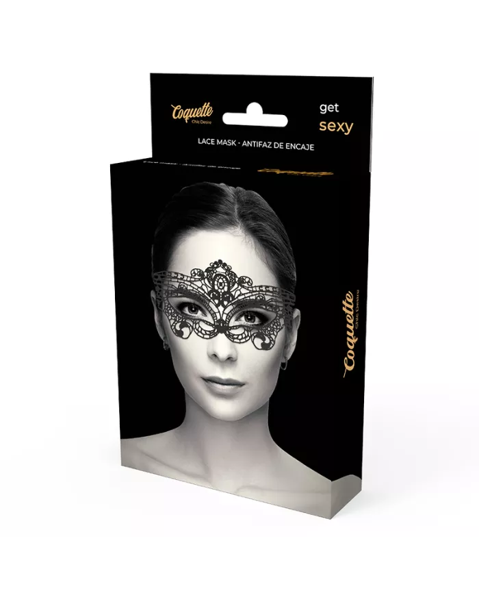 COQUETTE CHIC DESIRE - MASQUE FINE DENTELLE NOIRE COQUETTE CHIC DESIRE - MASQUE FINE DENTELLE NOIRE