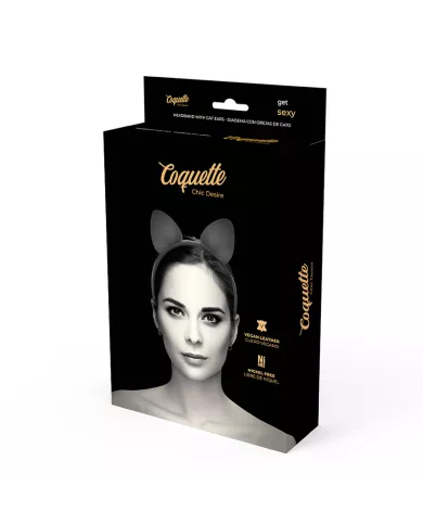 COQUETTE CHIC DESIRE - SERRE-TÊTE AVEC OREILLES DE CHAT COQUETTE CHIC DESIRE - SERRE-TÊTE AVEC OREILLES DE CHAT