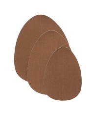 BYE-BRA - RENFORCEMENTSEINS + 3 PAIRES SATINÉES BEIGE BONNET A/C
