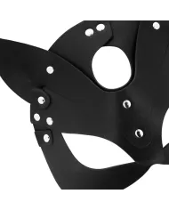 COQUETTE CHIC DESIRE - MASQUE EN CUIR VEGAN AVEC OREILLES DE CHAT