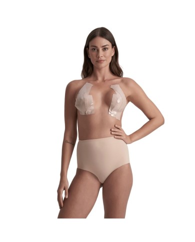 BYE-BRA - BODY TAPE DOUBLE SIDED CINTA DE DOBLE CARA BEIGE TALLA ÚNICA 5 x 500 CM