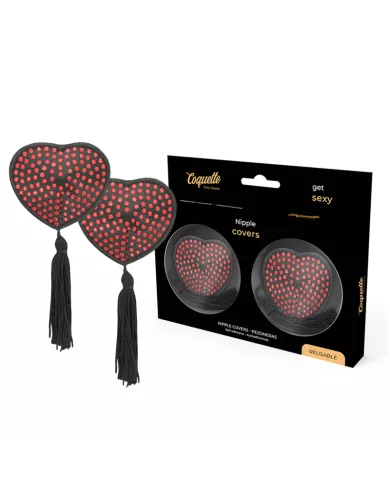 COQUETTE CHIC DESIRE - CACHE-MALINS ROUGE / NOIR
