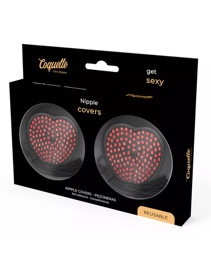 COQUETTE CHIC DESIRE - CACHE-MALINS ROUGE / NOIR