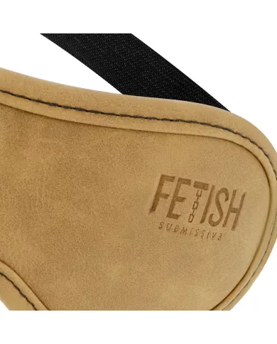 FETISH SUBMISSIVE ORIGIN - MASQUE EN CUIR VEGAN AVEC DOUBLURE EN NÉOPRÈNE FETISH SUBMISSIVE ORIGIN - MASQUE EN CUIR VEGAN AVEC DOUBLURE EN NÉOPRÈNE