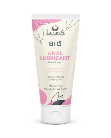 INTIMATELINE - LUXURIA LUBRIFIANT BIO ANAL BASE D'EAU 50 ML