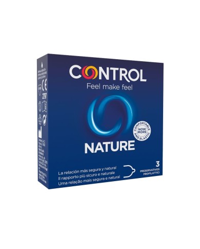 CONTROL - PRÉSERVATIFS ADAPTA NATURE 3 UNITÉS