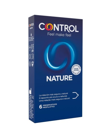 CONTROL - PRÉSERVATIFS ADAPTA NATURE 6 UNITÉS