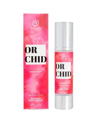 SECRETPLAY - LOTION POUR LA PEAU À LA SOIE D'ORCHIDÉE POUR FEMME 50 ML