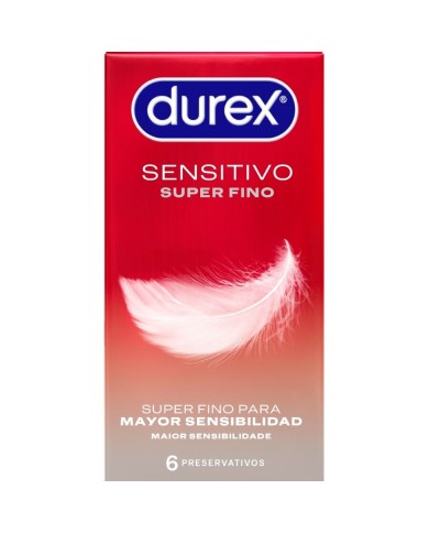 DUREX - SUPER FIN ET SENSIBLE 6 UNITÉS