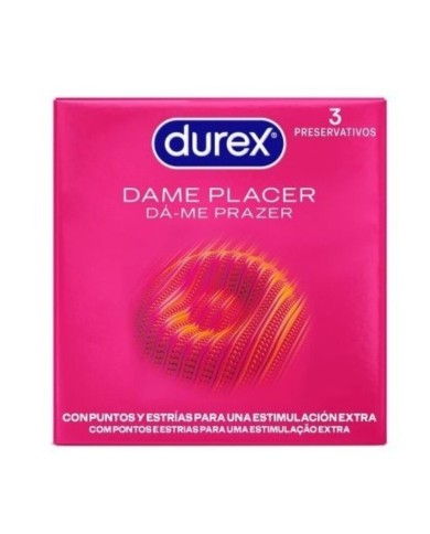 DUREX - DAME PLACER 3 UNITÉS