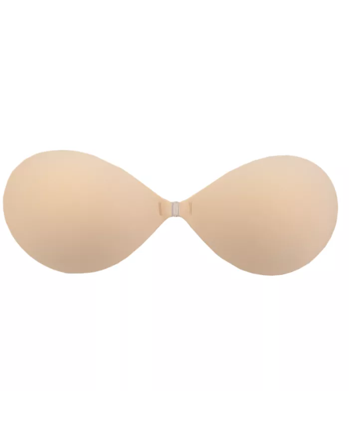 BYE-BRA - SOUTIEN-GORGE INVISIBLE BEIGE BONNET C