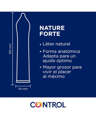 CONTROL - PRÉSERVATIFS NATURE FORTE 144 UNITÉS
