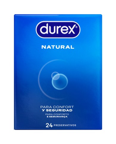 DUREX - PRÉSERVATIFS NATURELS 24 UNITÉS