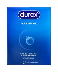 DUREX - PRÉSERVATIFS NATURELS 24 UNITÉS