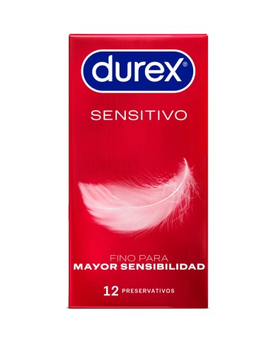 DUREX - PRÉSERVATIFS SENSITIVE 12 UNITÉS