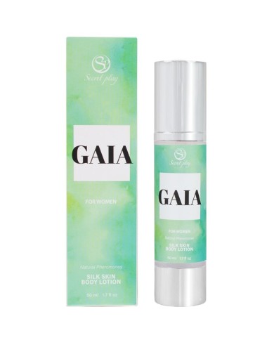 SECRETPLAY - GAIA LOTION POUR LA PEAU À LA SOIE POUR FEMMES 50 ML