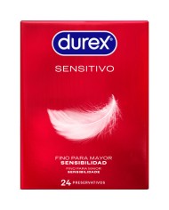 DUREX - PRÉSERVATIFS SENSITIVE 24 UNITÉS