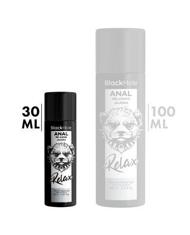 BLACK HOLE - RELAXANT ANAL JOJOBA RELAX BASE SILICONE 30 ML