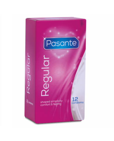 PASANTE - PRÉSERVATIFS RÉGULIERS PAQUET DE 12