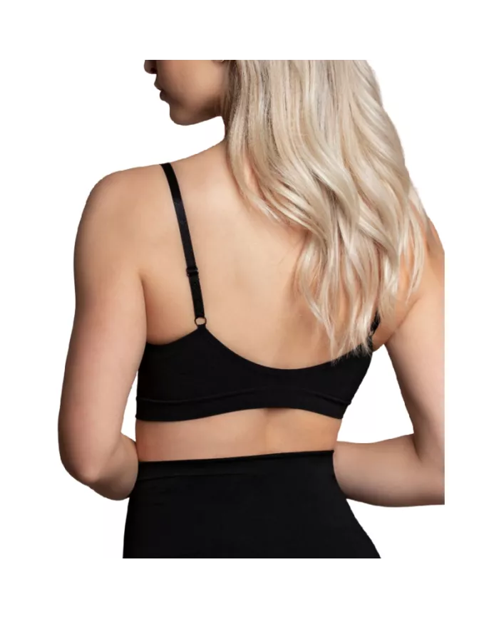 BYE-BRA - MEDIUM CONTROL SOUTIEN-GORGE SANS POINTS NOIR TAILLE L BYE-BRA - MEDIUM CONTROL SOUTIEN-GORGE SANS POINTS NOIR TAILLE L