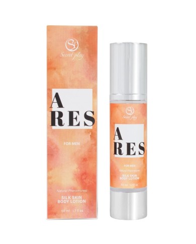 SECRETPLAY - ARES LOTION POUR LA PEAU À LA SOIE POUR HOMMES 50 ML
