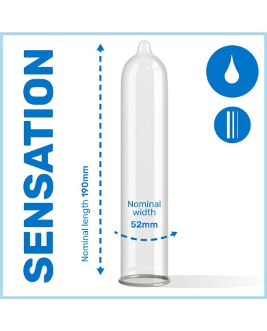 PASANTE - PRÉSERVATIFS SENSIBLES ULTRA MINCE 3 UNITÉS