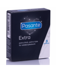 PASANTE - PRÉSERVATIF EXTRA EXTRA ÉPAIS PAR 3 UNITÉS