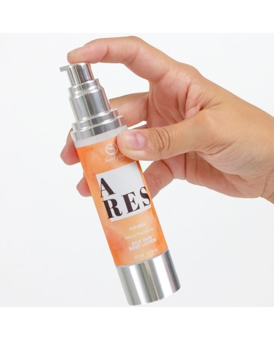 SECRETPLAY - ARES LOTION POUR LA PEAU À LA SOIE POUR HOMMES 50 ML
