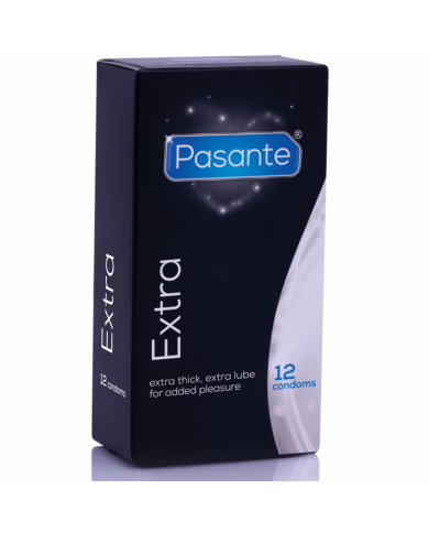 PASANTE - PRÉSERVATIF EXTRA EXTRA ÉPAIS PAR 12 UNITÉS