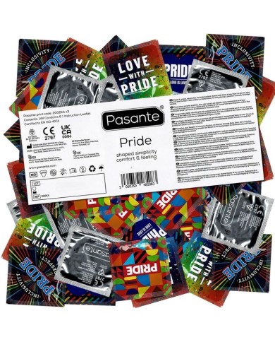 PASANTE - PRÉSERVATIFS FORMAT GAY PRIDE 144 PACK